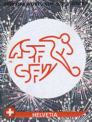 Team Emblem Switzerland samolepka Panini World Cup 2010 #582